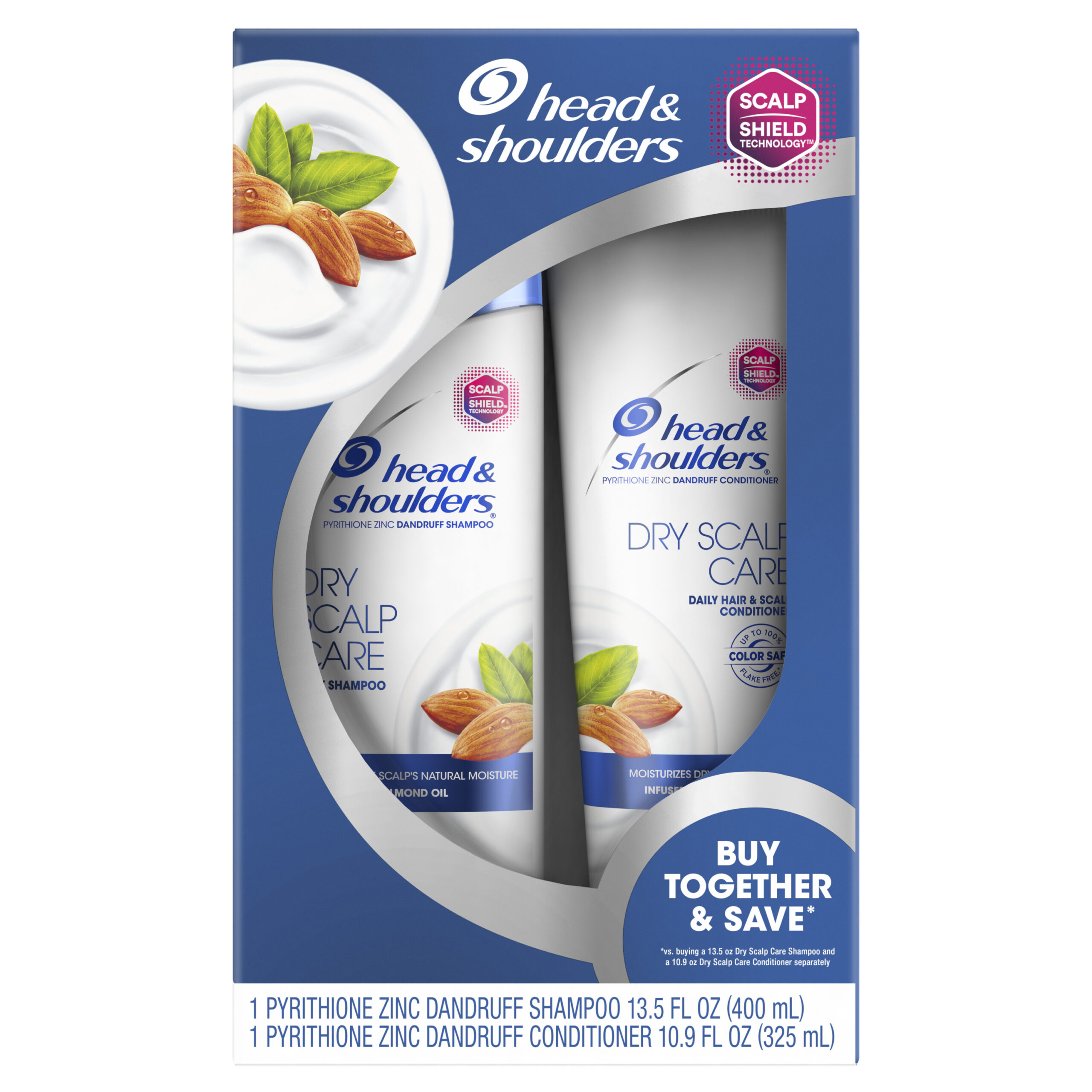 HEAD & SHOULDERS - COMBO DRY SCALP CARE (SHAMPOO 400ML Y ACONDICIONADOR 325ML)