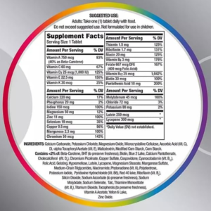 CENTRUM SILVER+50 MULTIVITAMINICO PARA MAYORES DE 50 AÑOS (325 TABLETAS)