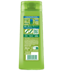 GARNIER FRUCTIS SHAMPOO - FORTIFICANTE CON VITAMINA B6 Y NIACINAMIDA (250ML)