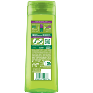 GARNIER FRUCTIS SHAMPOO - ANTI-FRIZZ CABELLO RULO CON ACEITE DE PISTACHO (250ML)
