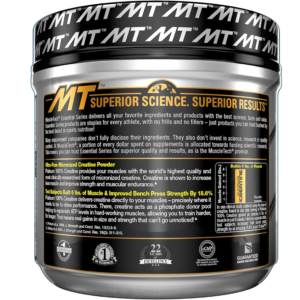 MUSCLETECH - CREATINA PLATINO SIN SABOR DE 80 PORCIONES (400G)