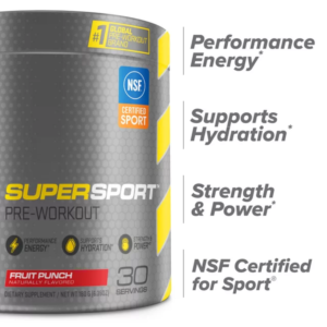 C4 - SUPER SPORT ENTRENAMIENTO PREVIO 30 SERV SABOR A FRUT PUNCH (225G)