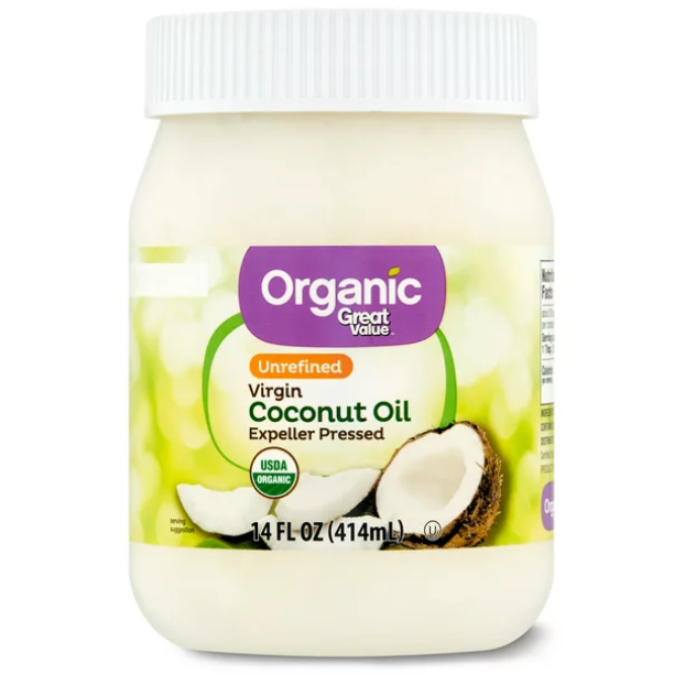 GREAT VALUE - ACEITE DE COCO VIRGEN (414ML)
