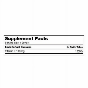 KIRKLAND-VITAMINA E 180MG (500 CÁPSULAS BLANDAS)