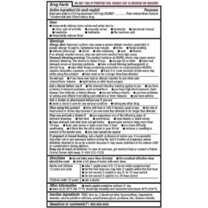 MEMBER'S MARK - NAPROXENO SODICO  220MG (400 CAPSULAS)
