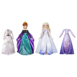 HASBRO-DISNEY FROZEN ANA Y ELSA MODA REAL