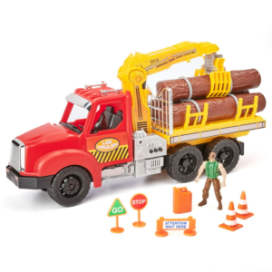 KID CONNECTION LOG HAULER PLAY SET