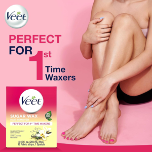 VEET SUGAR WAX - CERA A BASE DE AZÚCAR(250ML)