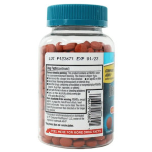KIRKLAND SIGNATURE-IBUPROFENO COMPONENTES ACTIVO DE ADVIL 200MG (500 TABLETAS)