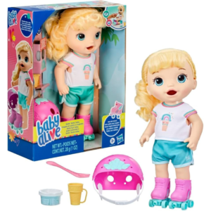 BABY ALIVE BEBÉ PATINADORA