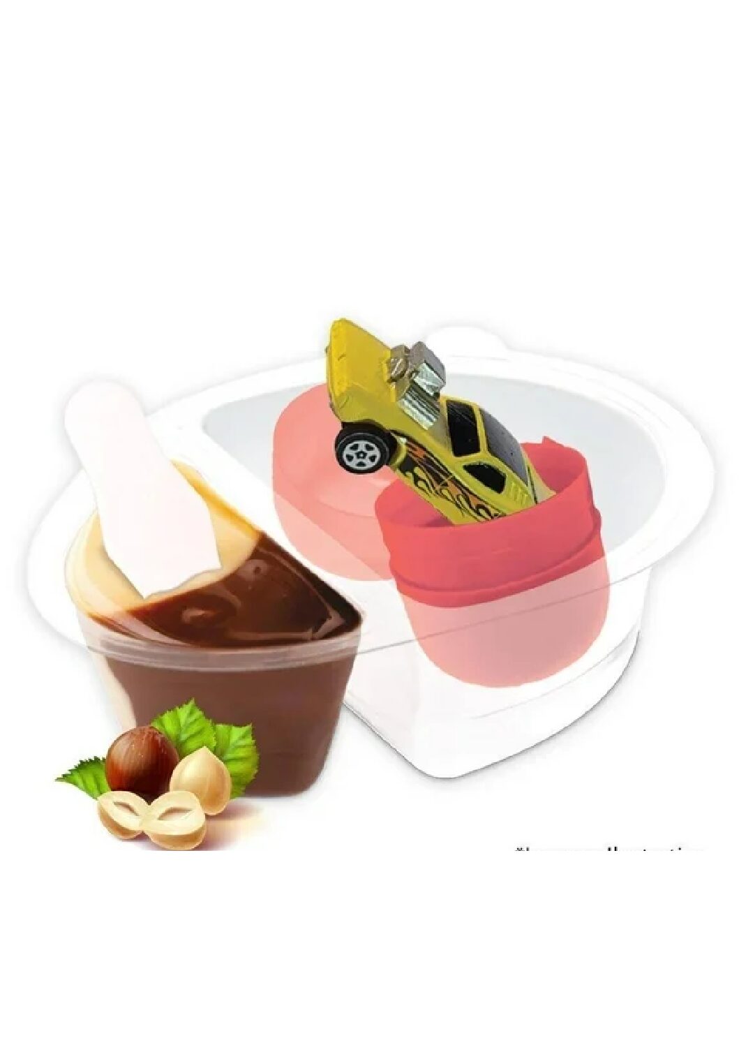DEE DEE DOO DULCE CREMOSO SABOR AVELLANA Y VAINILLA 18G CON JUGUETE SORPRESA