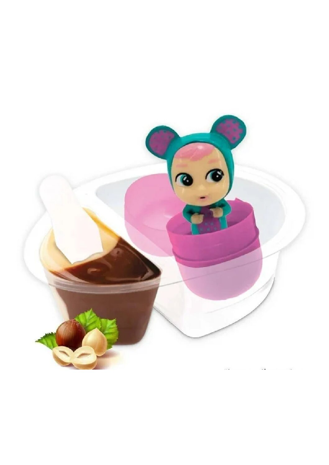 DEE DEE DOO DULCE CREMOSO SABOR AVELLANA Y VAINILLA 18G CON JUGUETE SORPRESA